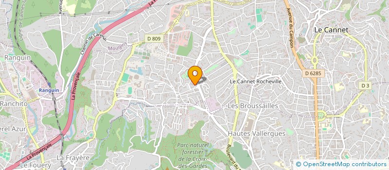 localisation de l'entreprise MAUVAISE GRAINE à LE CANNET