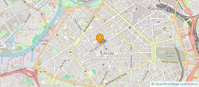 localisation de l'entreprise MAUVAISE MACHINE à LILLE