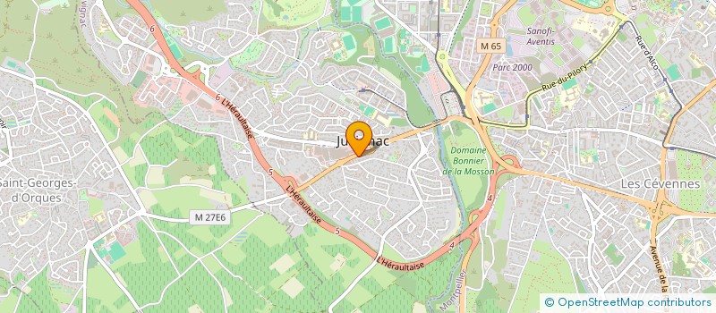 localisation de l'entreprise MAUVE KAKI  JUVIGNAC