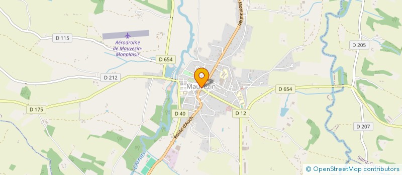 localisation de l'entreprise MAUVEZIN FOOTBALL CLUB  MAUVEZIN