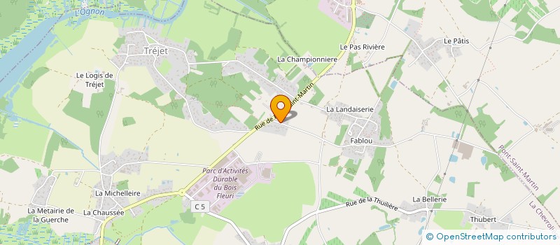 localisation de l'entreprise MAUX A DIRE  LA CHEVROLIERE