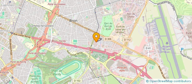 localisation de l'entreprise MAUX POUR MOTS à BRON