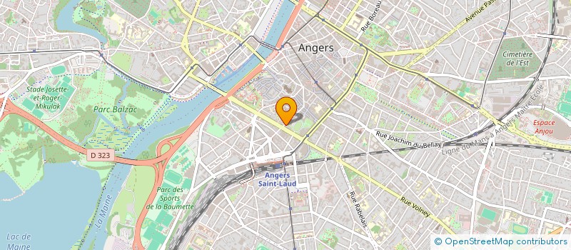 localisation de l'entreprise MAUXINELLI  ANGERS