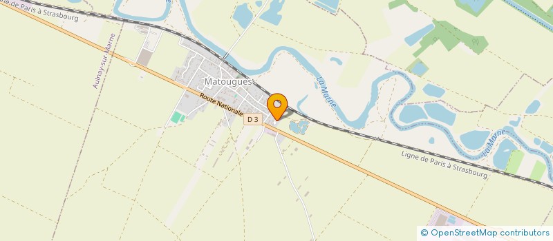 localisation de l'entreprise MAUZARD  MATOUGUES