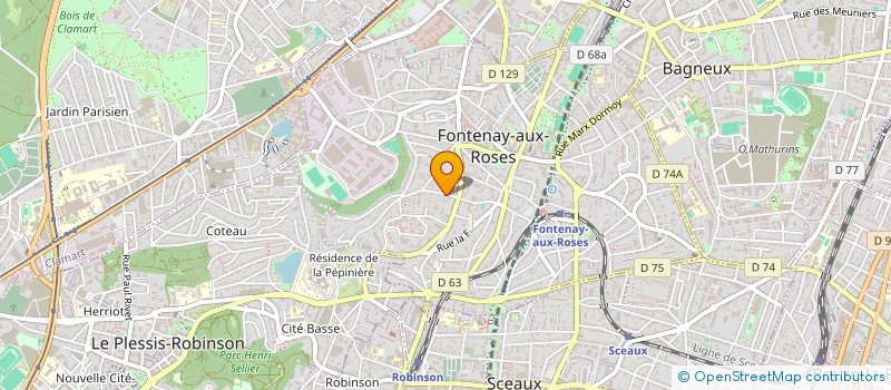 localisation de l'entreprise MAV à FONTENAY-AUX-ROSES