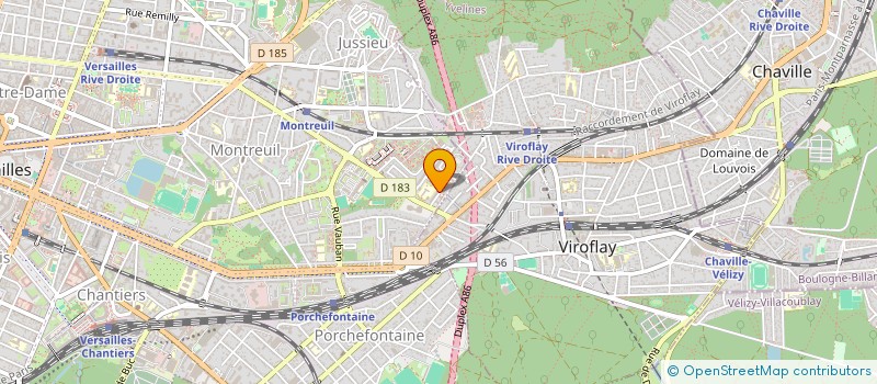 localisation de l'entreprise MAV TRANSPORT à VERSAILLES