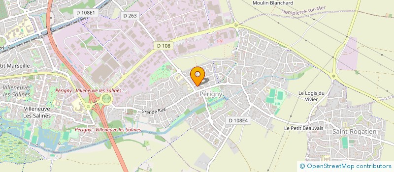 localisation de l'entreprise MAVA  FOURAS