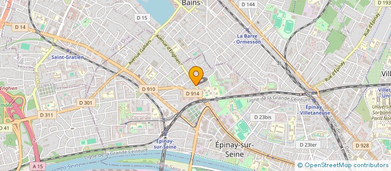 localisation de l'entreprise MAVA à EPINAY-SUR-SEINE
