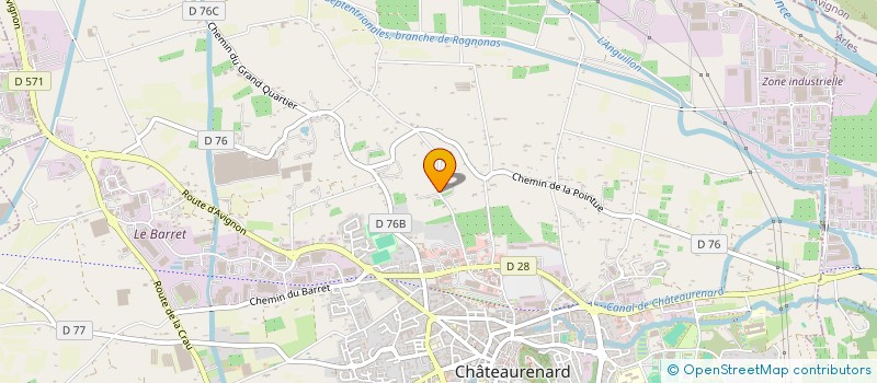 localisation de l'entreprise MAVA à CHATEAURENARD