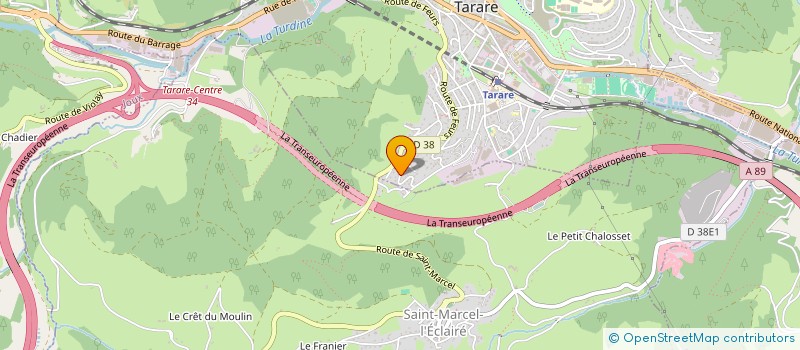 localisation de l'entreprise MAVA  TARARE