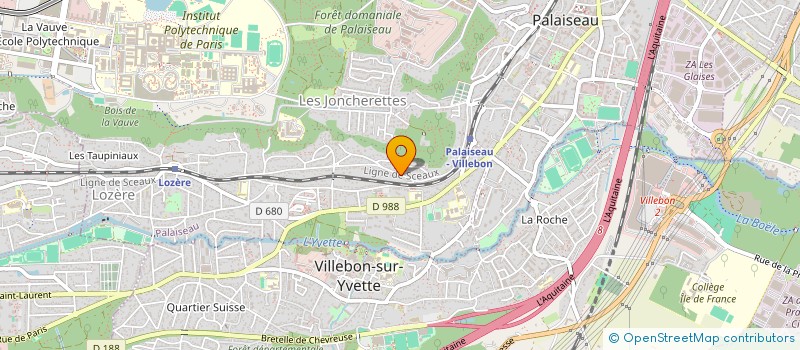 localisation de l'entreprise MAVA APARICIO à PALAISEAU