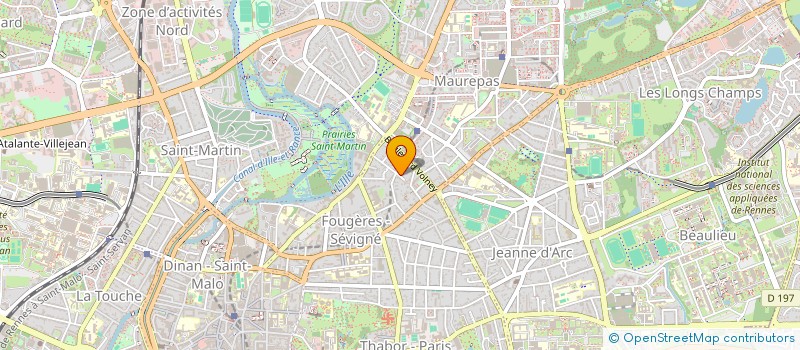 localisation de l'entreprise MAVA INVEST  RENNES