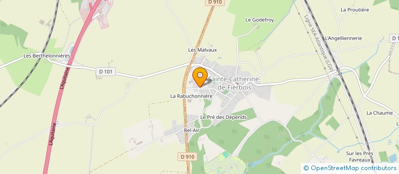 localisation de l'entreprise MAVACO  SAINTE-CATHERINE-DE-FIERBOIS