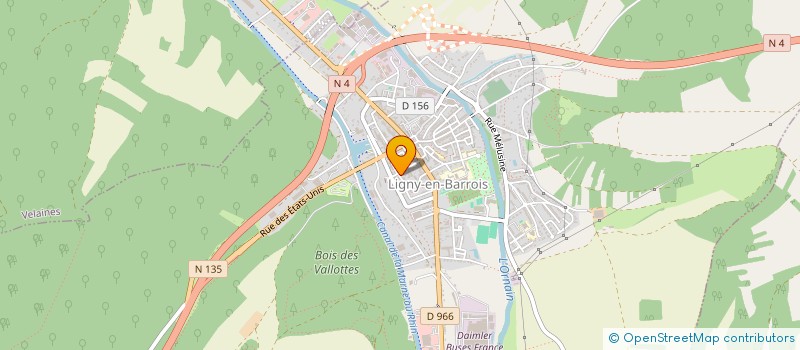 localisation de l'entreprise MAVAERDA à LIGNY-EN-BARROIS