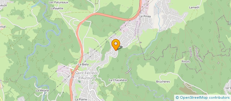 localisation de l'entreprise MAVAG  SAINT-FERREOL-D'AUROURE