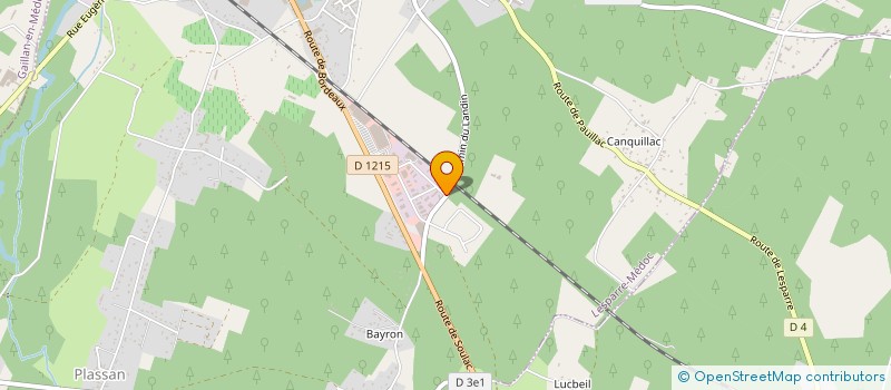 localisation de l'entreprise MAVALE  LESPARRE-MEDOC