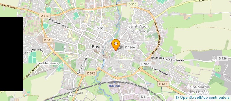localisation de l'entreprise MAVANA à BAYEUX
