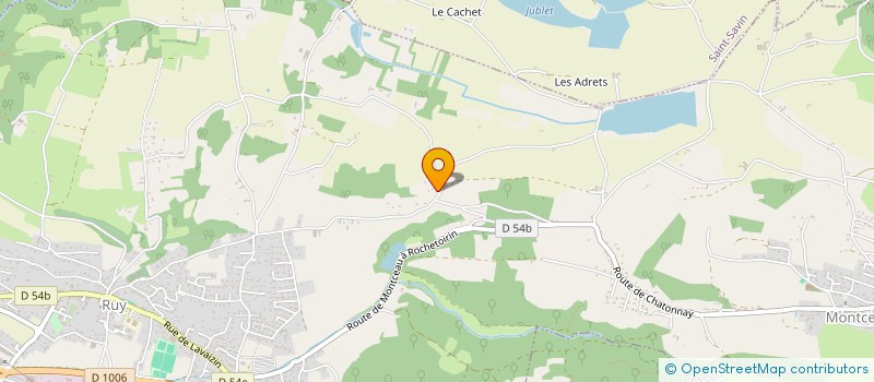 localisation de l'entreprise MAVE-SYTI  RUY-MONTCEAU