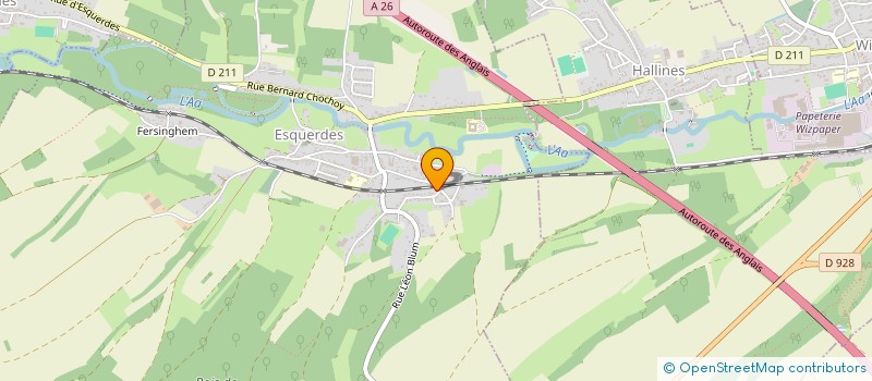 localisation de l'entreprise MAVEA INVEST  ESQUERDES