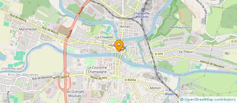 localisation de l'entreprise MAVEMA  CHARLEVILLE-MEZIERES