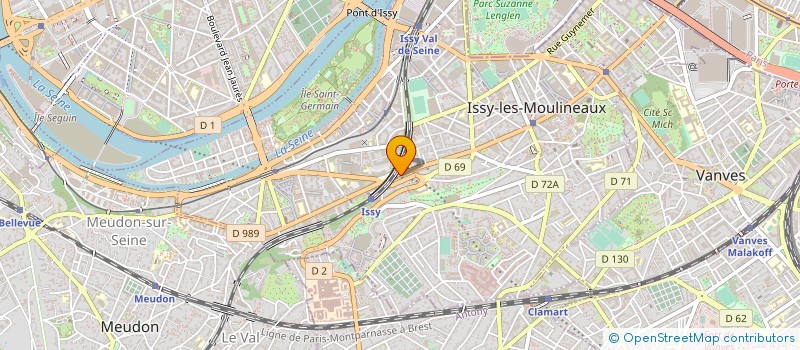 localisation de l'entreprise MAVERICK à ISSY-LES-MOULINEAUX