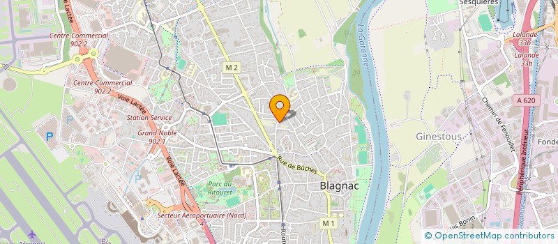 localisation de l'entreprise MAVERICK  BLAGNAC