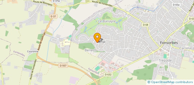 localisation de l'entreprise MAVERICK  FONSORBES