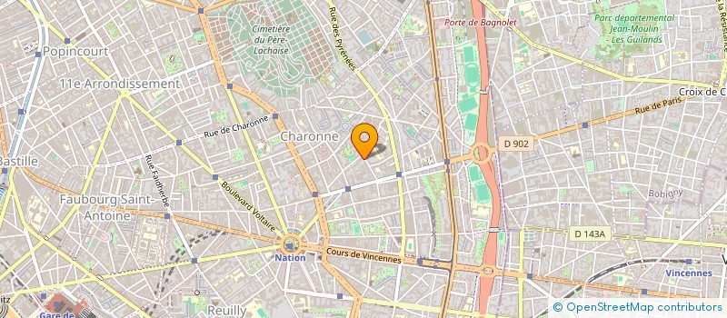 localisation de l'entreprise MAVERICK AGENCE  PARIS