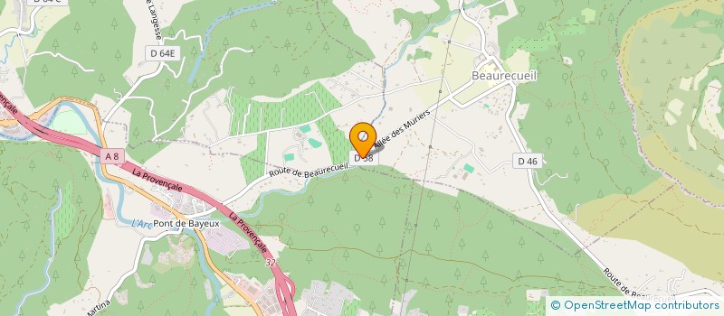 localisation de l'entreprise MAVERIK  LE THOLONET