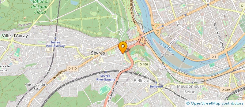 localisation de l'entreprise MAVESA ENVIRONNEMENT  VIROFLAY