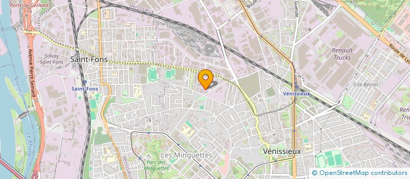 localisation de l'entreprise MAVESSE à VENISSIEUX