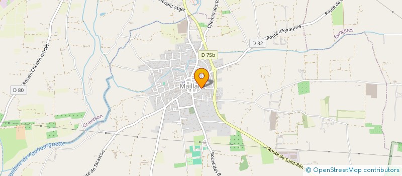 localisation de l'entreprise MAVI  MAILLANE