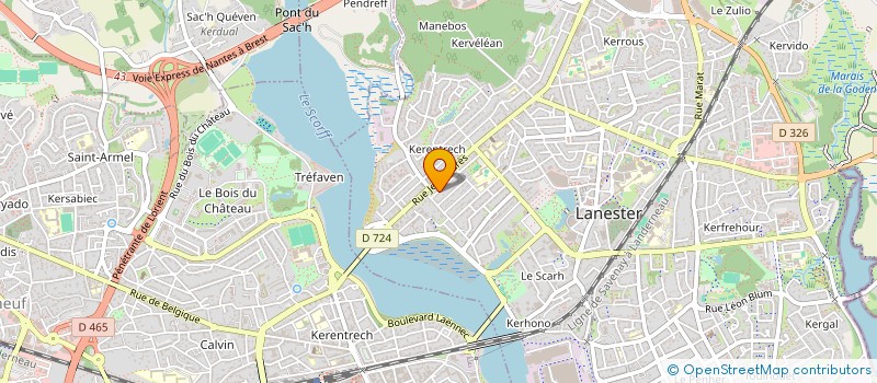 localisation de l'entreprise MAVI  LANESTER