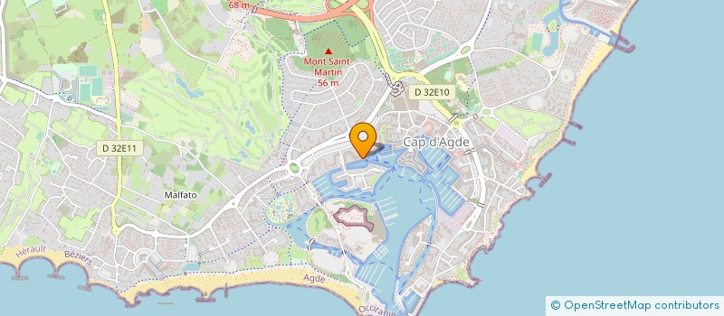 localisation de l'entreprise MAVI  AGDE