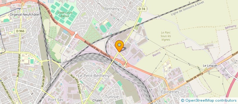 localisation de l'entreprise MAVI  BETHENY