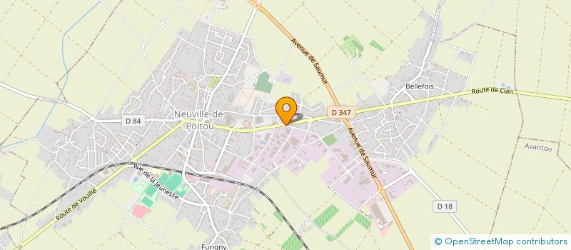 localisation de l'entreprise MAVI  NEUVILLE-DE-POITOU