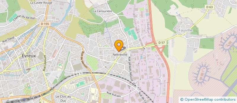 localisation de l'entreprise MAVI  EVREUX