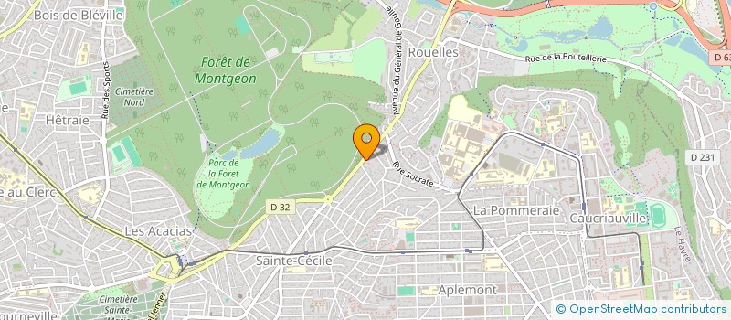 localisation de l'entreprise MAVI à LE HAVRE