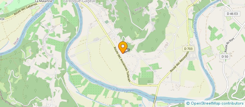 localisation de l'entreprise MAVI  LA ROQUE-GAGEAC