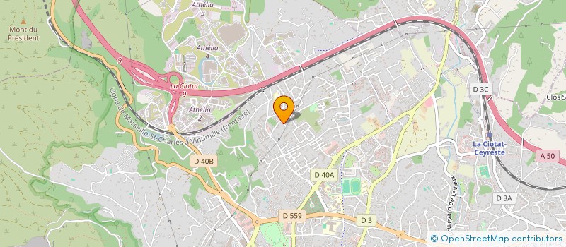 localisation de l'entreprise MAVI  LA CIOTAT