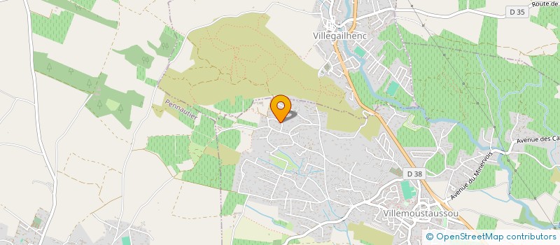 localisation de l'entreprise MAVI à VILLEMOUSTAUSSOU