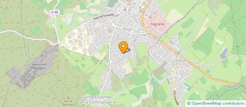 localisation de l'entreprise MAVI  CASTELNOU