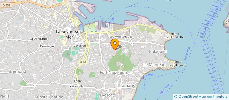 localisation de l'entreprise MAVI à LA SEYNE-SUR-MER