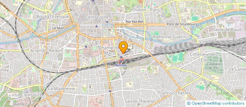 localisation de l'entreprise MAVI à RENNES