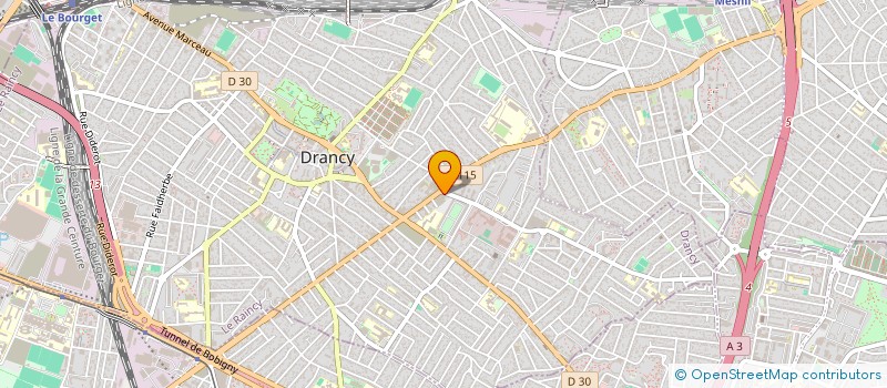 localisation de l'entreprise MAVI COIFFURE à DRANCY