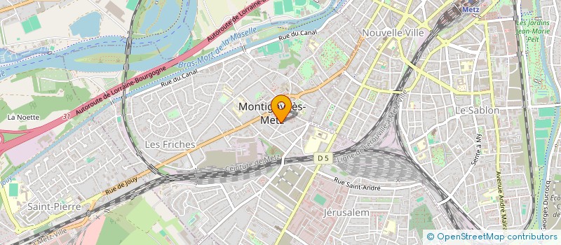 localisation de l'entreprise MAVIAD à MONTIGNY-LES-METZ