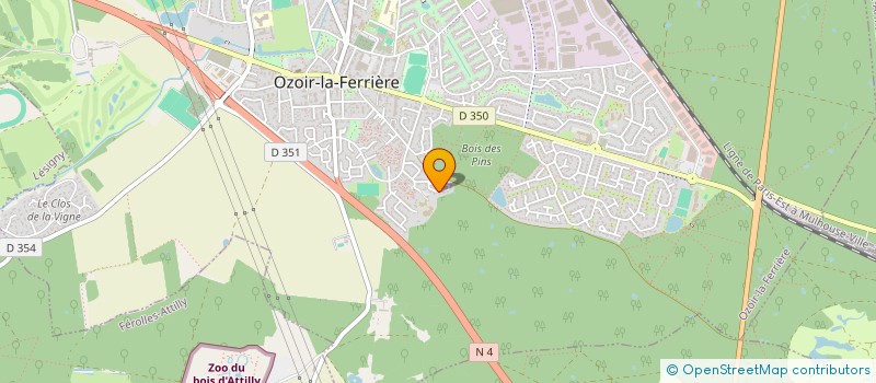 localisation de l'entreprise MAVIB GROUP  OZOIR-LA-FERRIERE