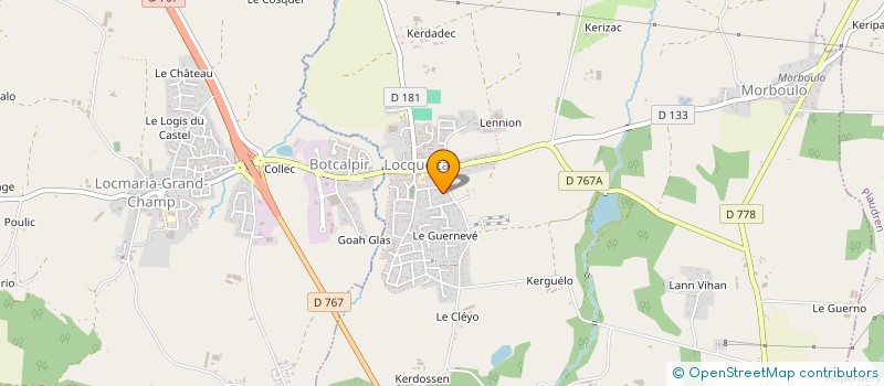 localisation de l'entreprise MAVIC  LOCQUELTAS