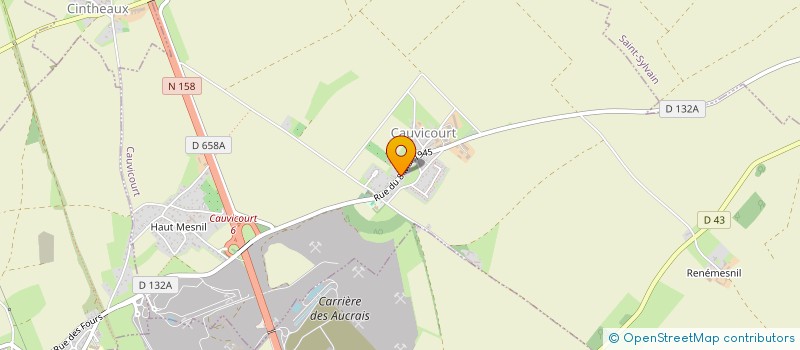 localisation de l'entreprise MAVIC  CAUVICOURT