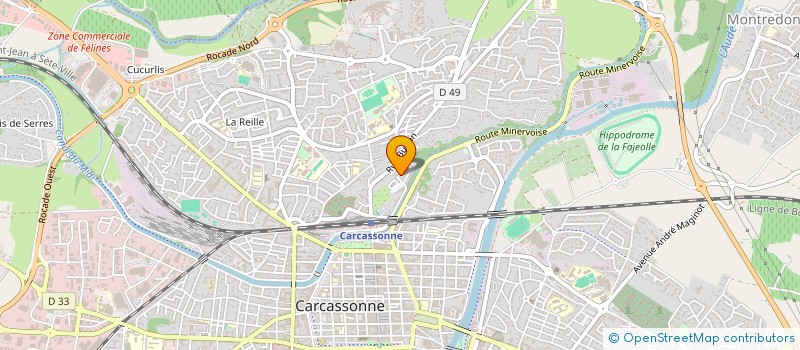 localisation de l'entreprise MAVIC  CARCASSONNE